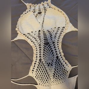 Handmade bodysuit crochet bikini swimsuit shells 🐚 👙